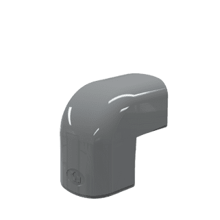 Secon anthracite trunking bend