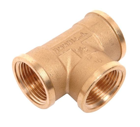 Equal Female Tee DN16 3/4"