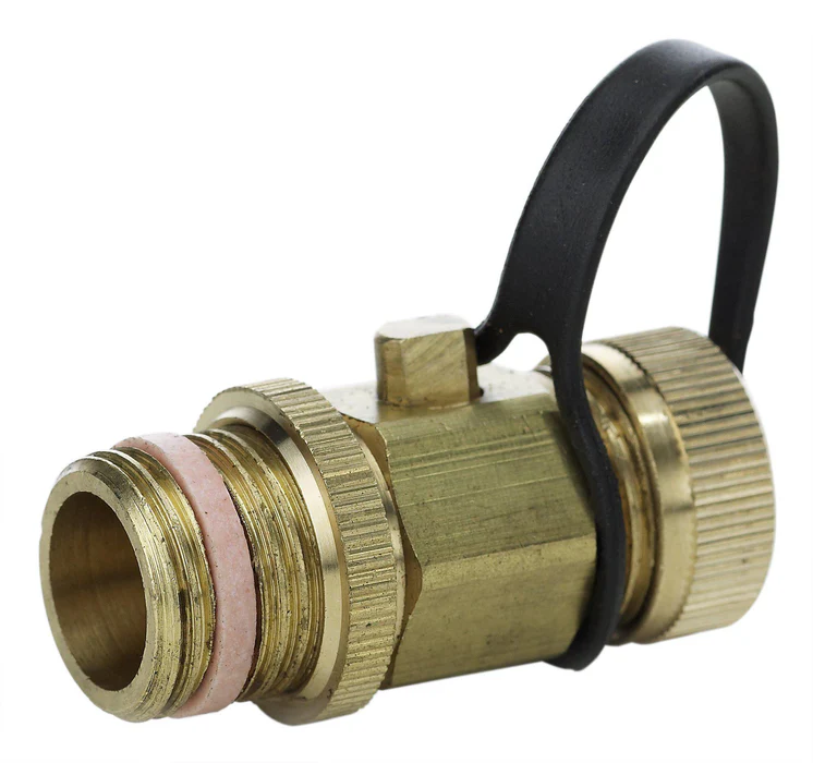 Drain Valve 1/2" M x 1/2" M with Cap