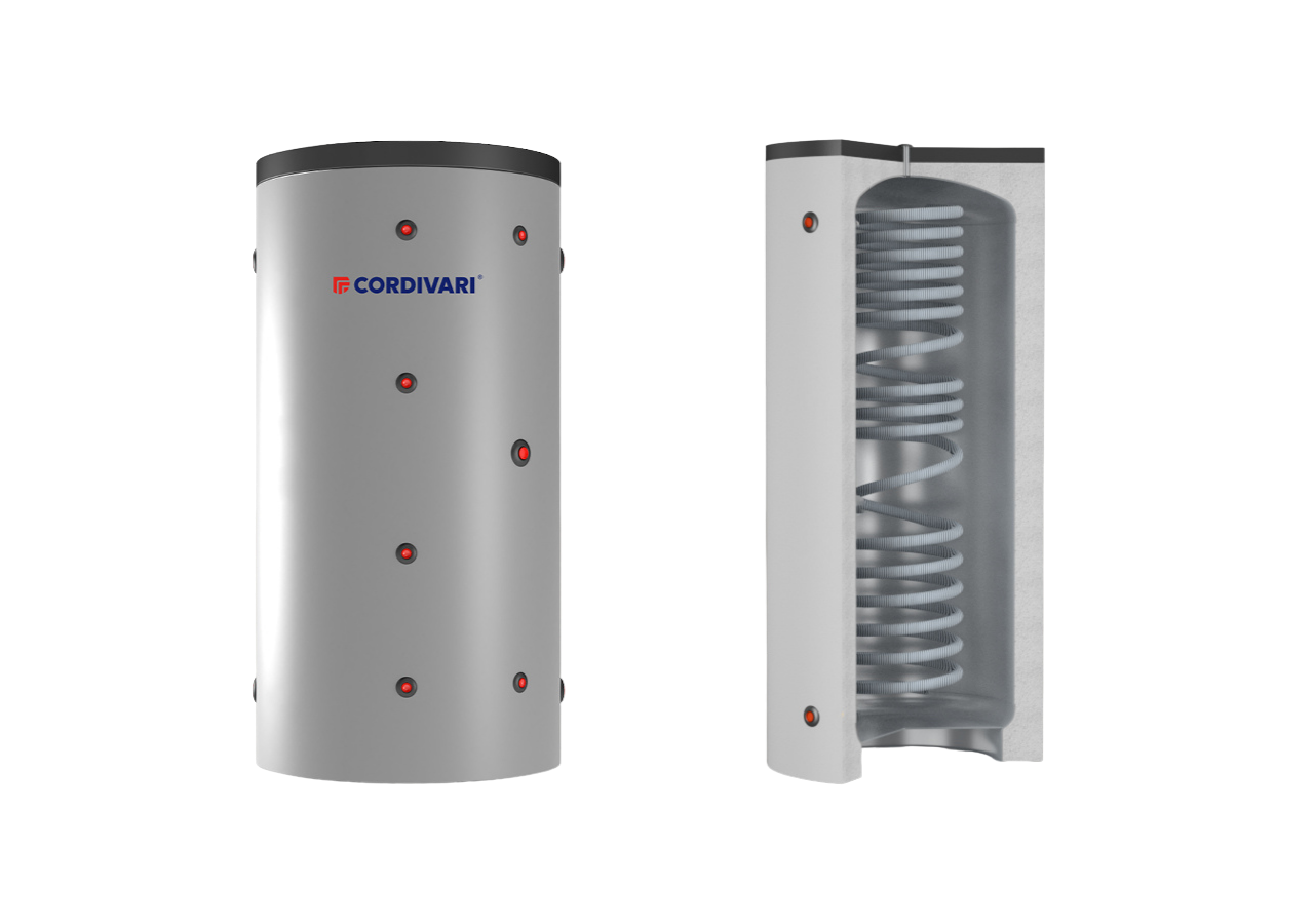 Eco Combi 1 PDC VB 300L No Coil Hard Insulation