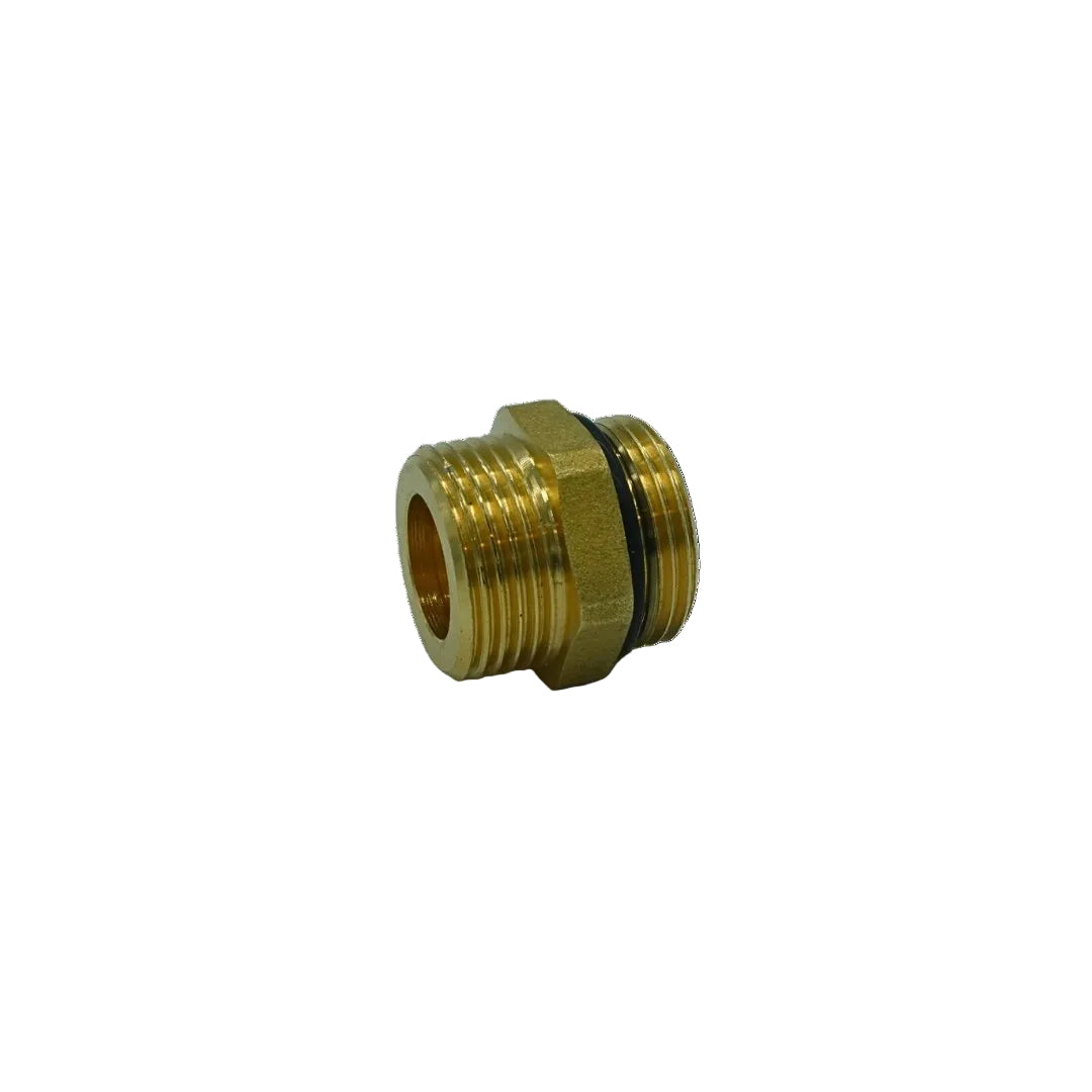 Self Seal Double Nipple DN12 (1/2") x 3/4"