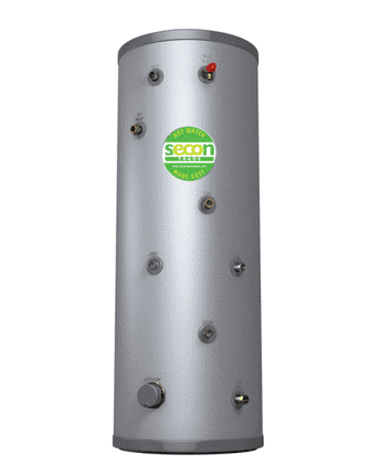 Secon Trade Single Coil Solar Cylinder Slim 150L