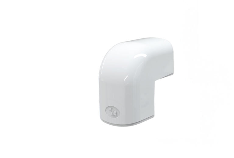 Secon Trade 75 Corner Outside Elbow White