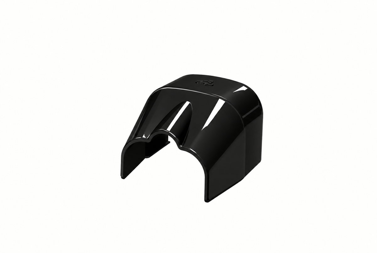 Secon Trade 102 Pipe Outlet End Fitting Black