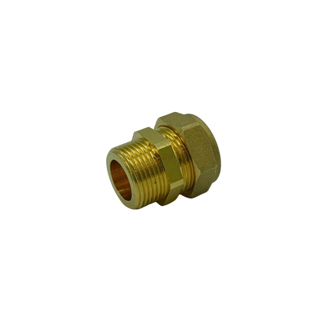 Copper Adaptor 28mm to 1" M Flat Face