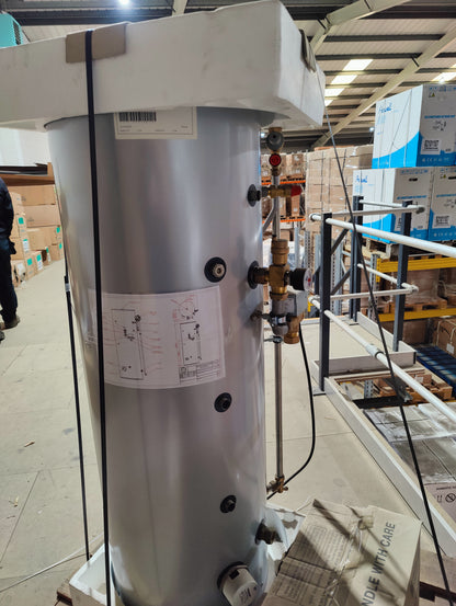 Secon Trade Pre-Plumbed HP Cylinder Slim 150L