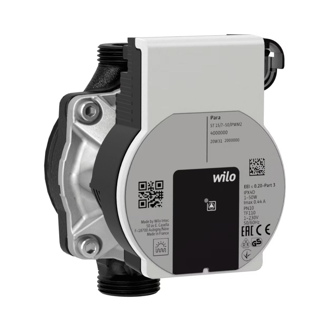 Wilo (UK) Ltd Wilo Pump PARA ST15-130/7-50/PWM2