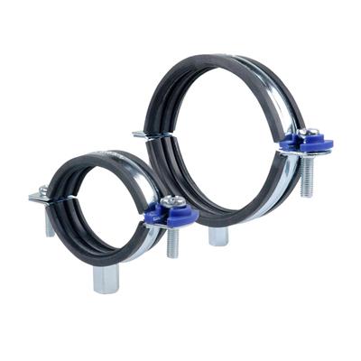 Rubber Lined Clip with Blue Lock