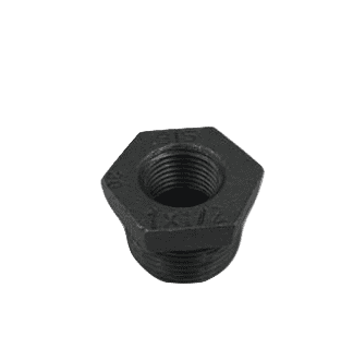 Hexagon Bush MI 1" x 1/2"