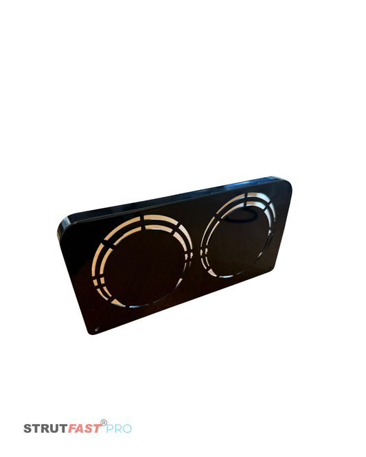 Strutfast 200 Pro Trunking End Cap - Black