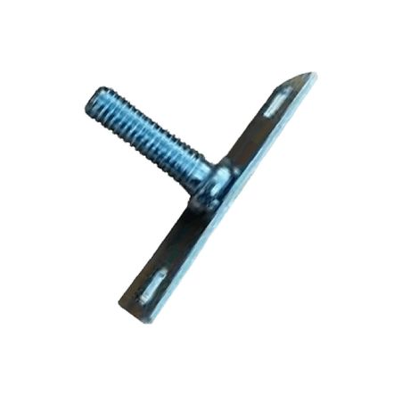 Male M10 BZP Back Plate