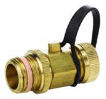 Drain Valve 1/2" M x 1/2" M with Cap