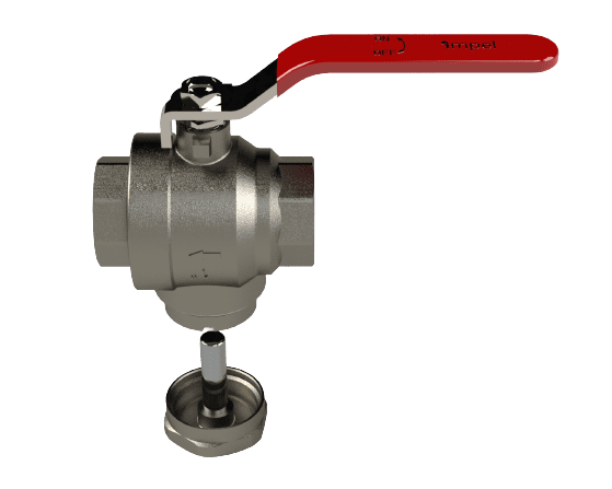 Impel Filter Ball Valve 486 with Magnet