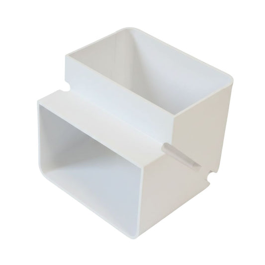 Strutfast 140 x 90 External Riser Trunking - White