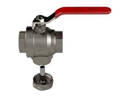 Filter Ball Valve 486 with Magnet