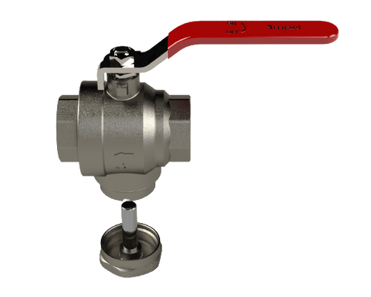 Filter Ball Valve 486 with Magnet