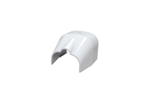 Secon Trade 75 Pipe Outlet End Fitting White