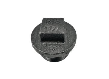 Plain Hollow Plug 1/2"