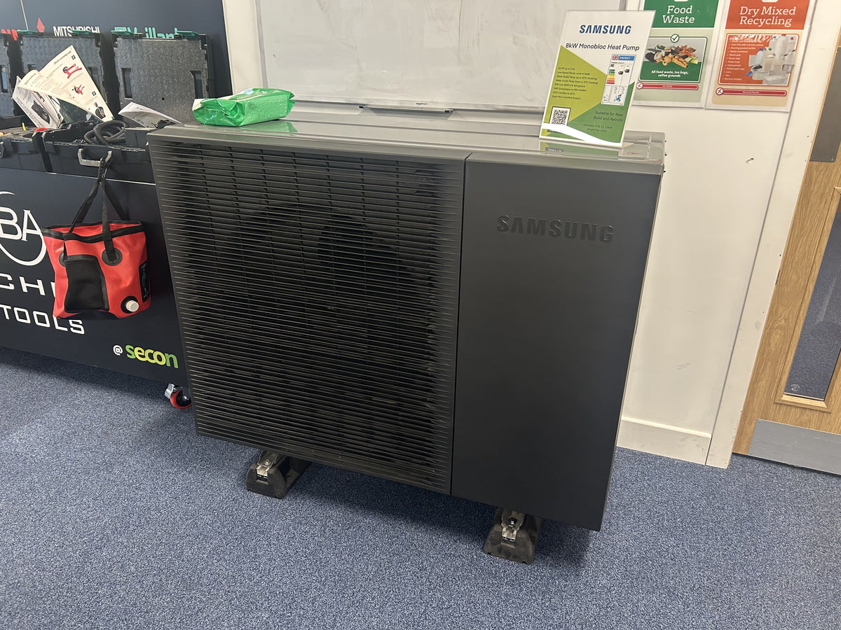Secon Renewables Samsung HTQ High Temp Mono 8kW R32 - CLEARANCE