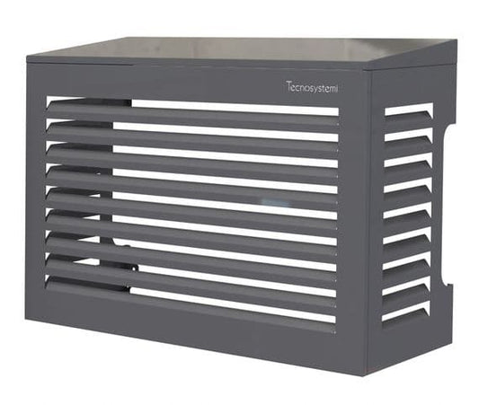 ASHP Anti Intrusion Cage Grey Slope Roof
