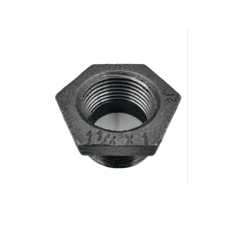 Hexagon Bush MI 1" x 1/2"