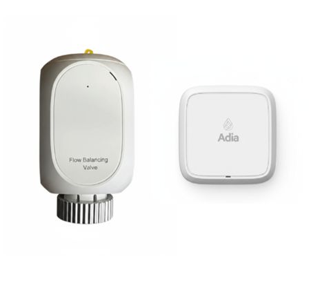 Adia Flow Balancing Valve (FBV) & Air Temperature Sensor (ATS)