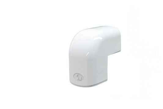 Secon Trade 75 Corner Outside Elbow White