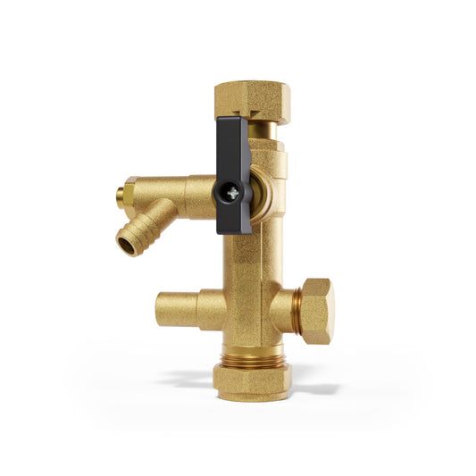 Intafil Combi Sealed System Kit with Drain ¾" (without bracket)