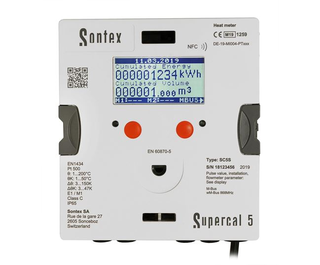 Supercal 5S Heat Meter