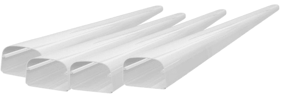 Tecnosystemi Group Secon Trade 75 Trunking Box 14 White (2m lengths)
