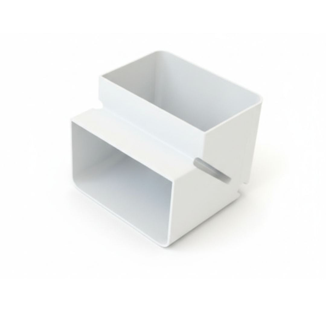 Ref Trunking Riser Strutfast 140 x 90 Trunking Internal Riser - White – Secon Renewables