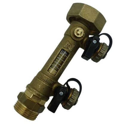 Novasfer Flowmeter with Fill and Flush