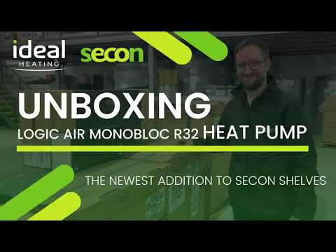 Ideal heat pump unboxing
