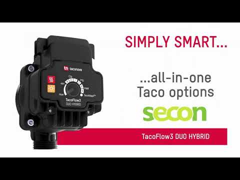 Taconova UK Ltd TacoFlow3 Duo Hybrid Pump 25-85 / 130mm