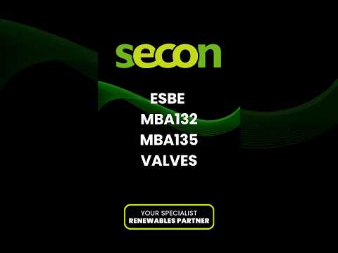 ESBE UK Ltd - GBP ESBE MBA132 3-Way Diverting Ball Valve Male BSP