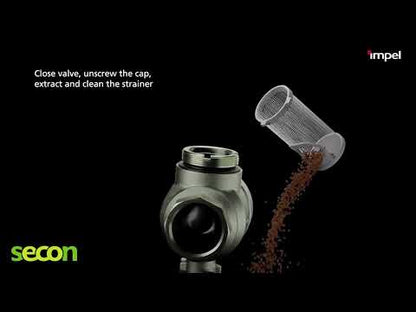 Filter Ball Valve 486 with Magnet